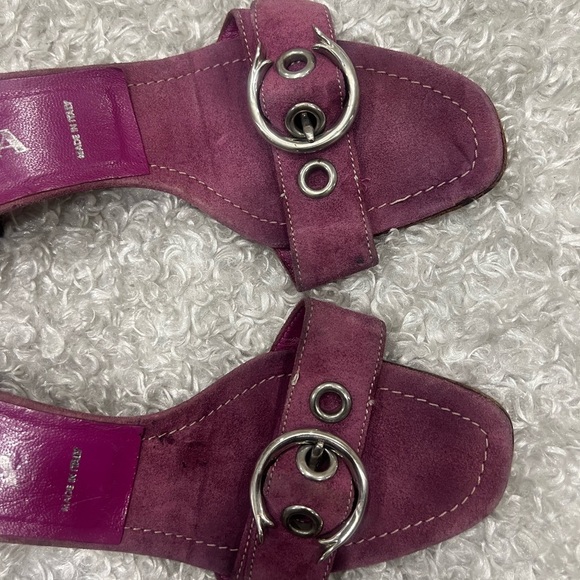 Prada Heels Block women’s Clogs Sandals - Picture 9 of 10